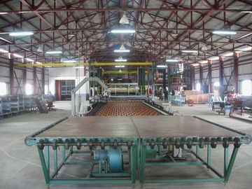 Sheet glass production line